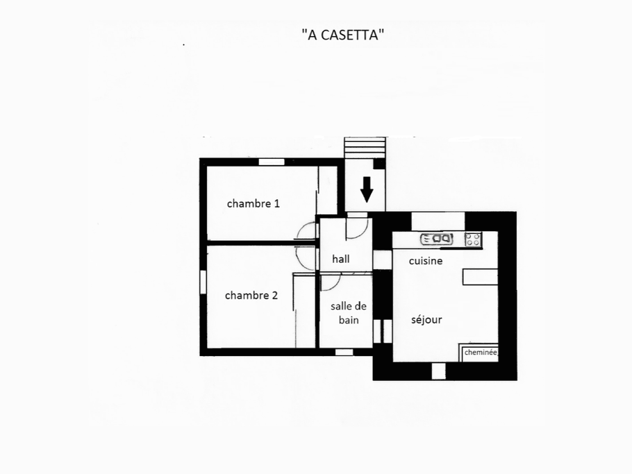 plan de la villa
