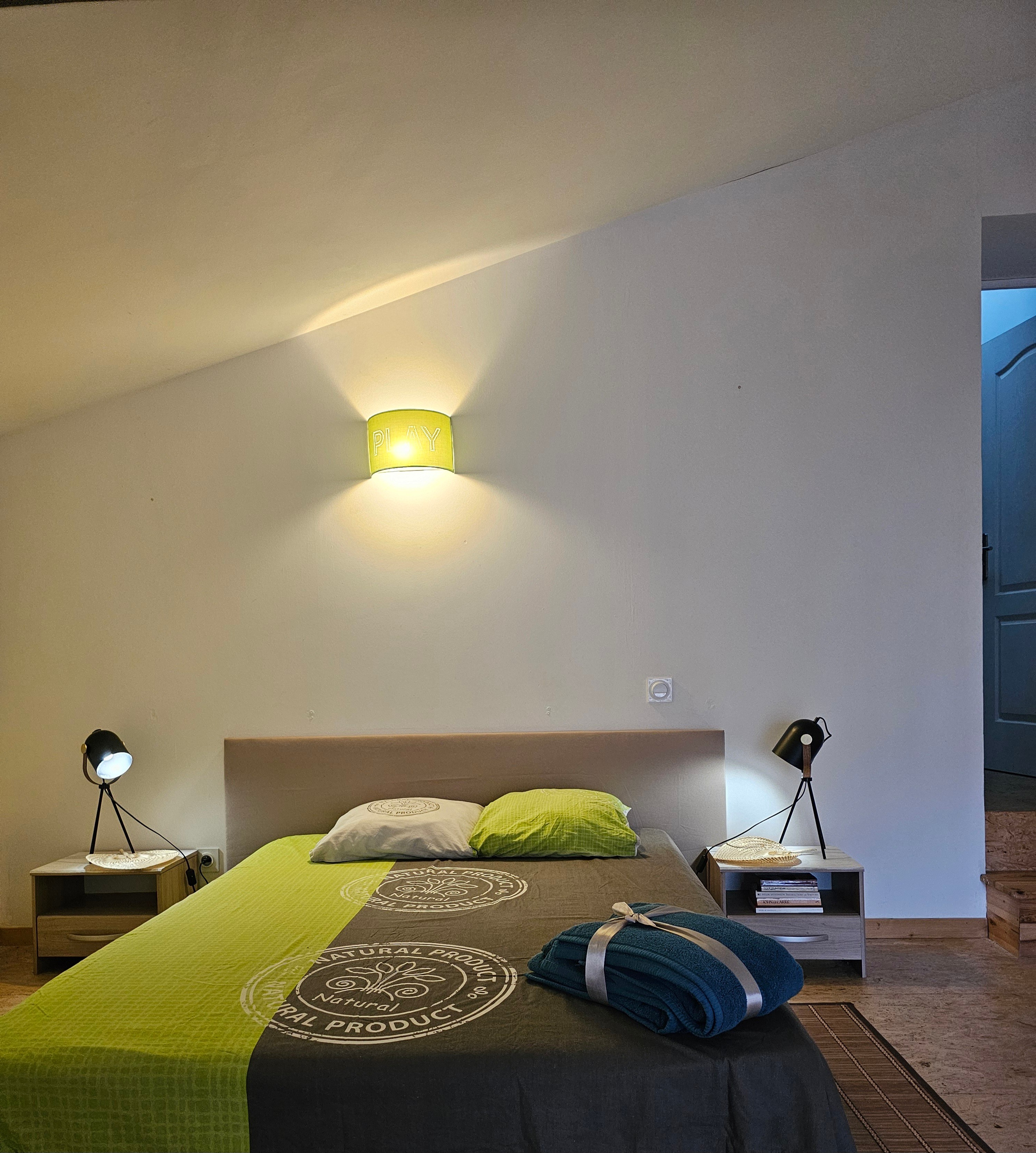 Gîte le Héron Bleu - Albi dans le Tarn en Occitanie - chambre en mezzanine