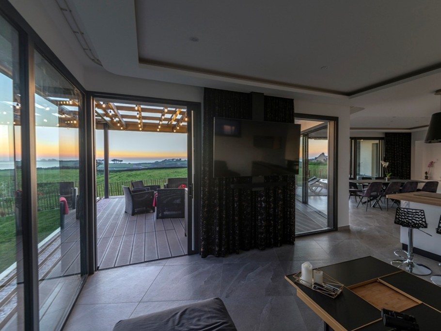 Gîte Plougonvelin, villa vue mer avec spa privatif, découvrez l'un des gites de Fabie, Finistère