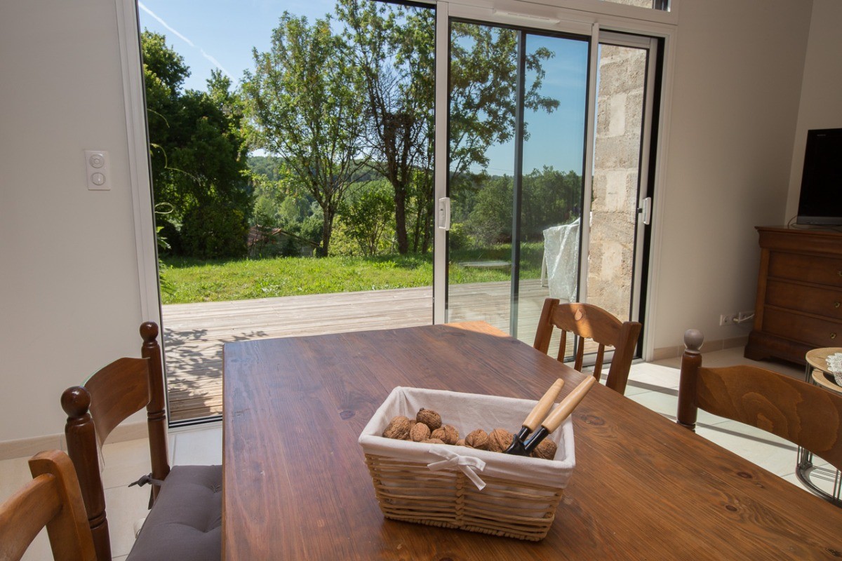 Vue sur le jardin