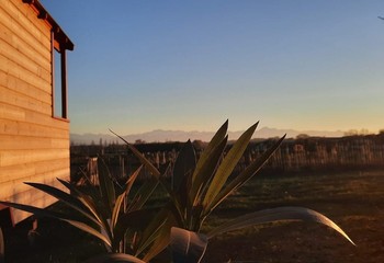 Duffort-Gers-Domaine de la Cambre-roulotte-camping à la ferme-nature-déconnexion-vue sur les Pyrénées