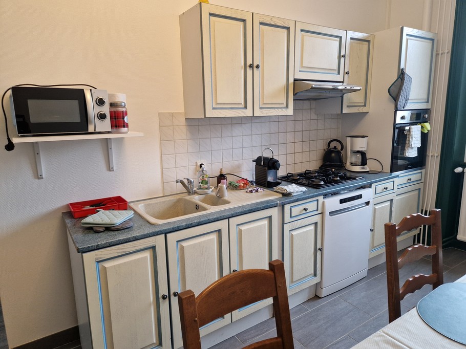 Cuisine équipée - Gite Vert, Le Domaine de Granit