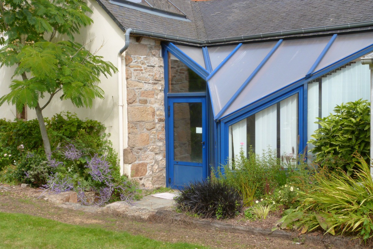 Entrée de la piscine