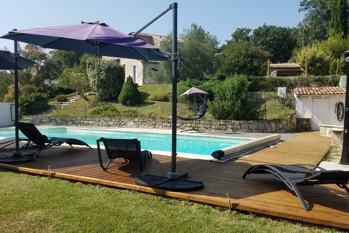 La piscine...