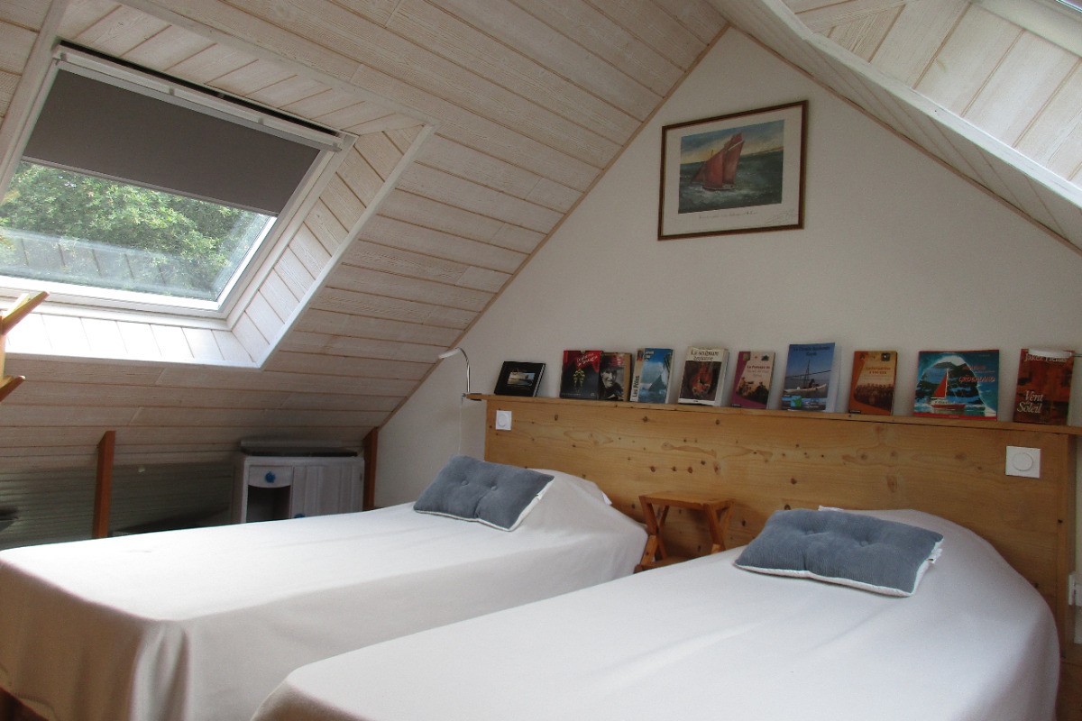 la chambre en mezzanine