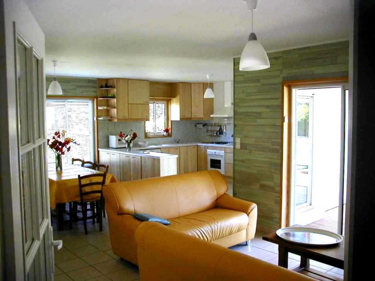 Salon convivial - Gîte Landes
