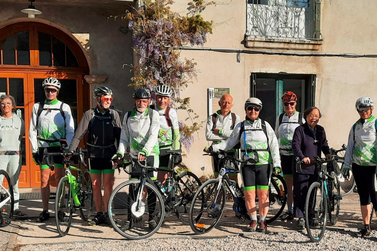 Abbaye de Saint Rambert en Bugey - L'accueil des cyclotouristes