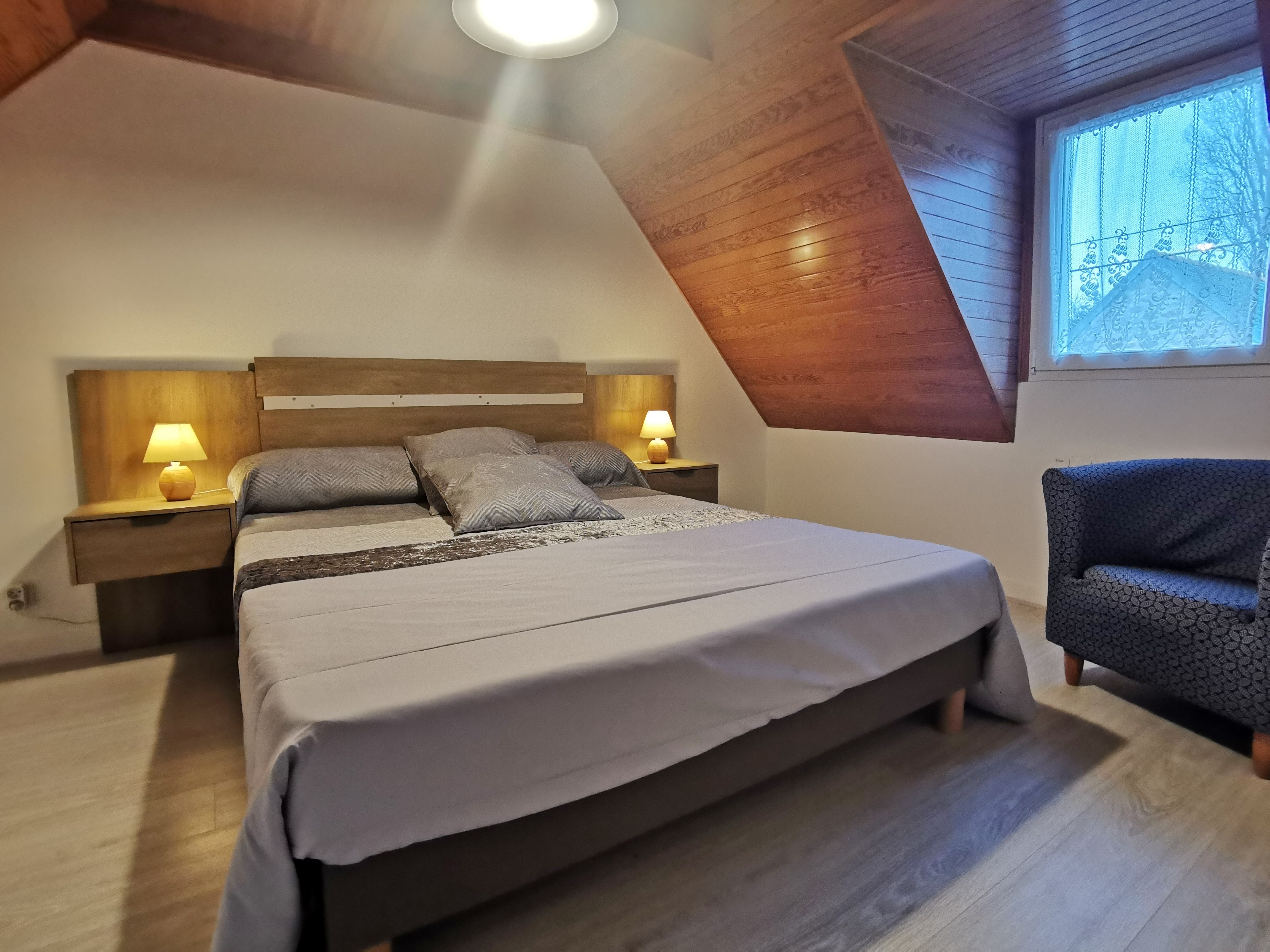 Etage: Chambre 3 avec Lit 160