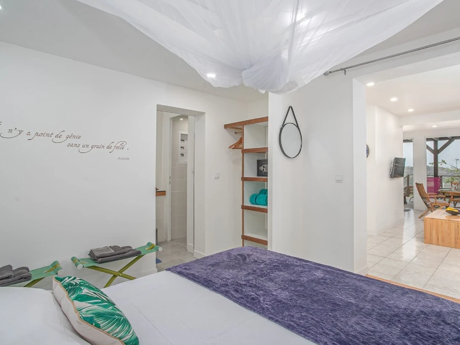 Grande Chambre avec lit queen size