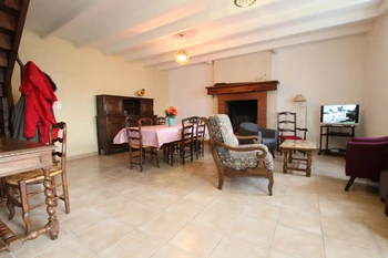 séjour depuis la cuisine
