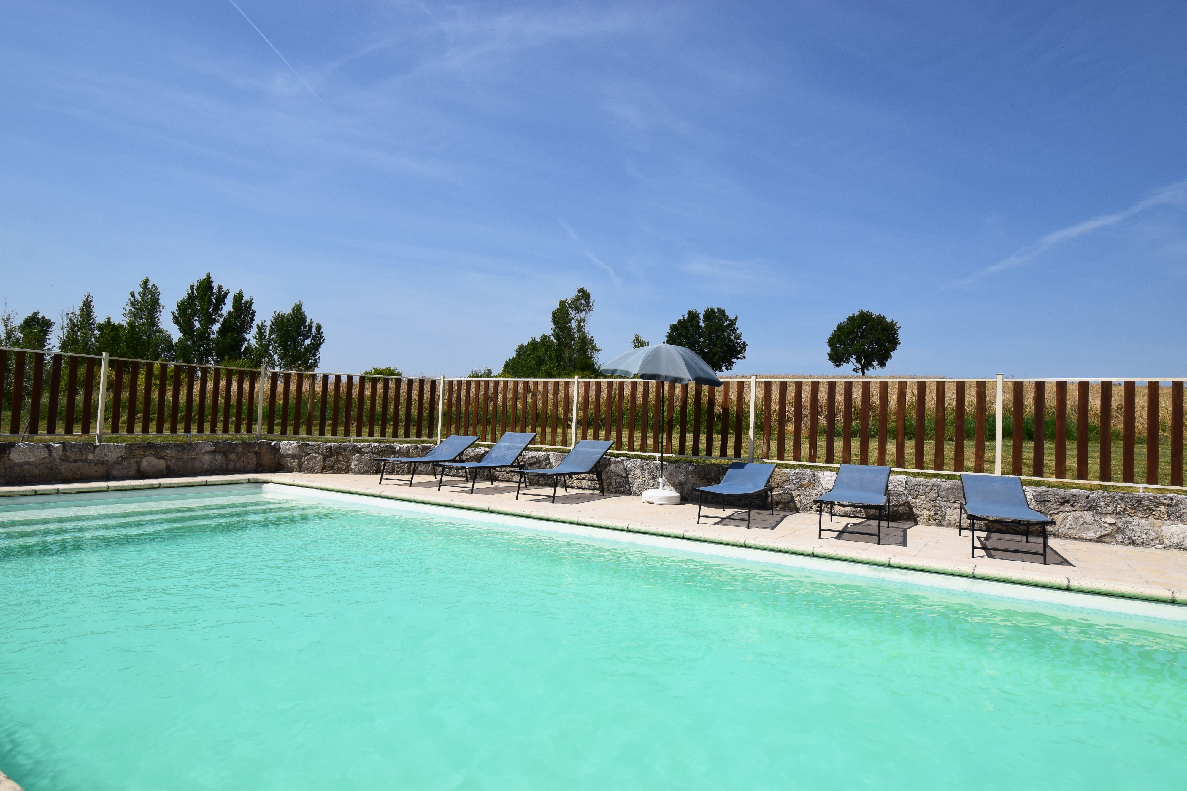 Piscine partagée