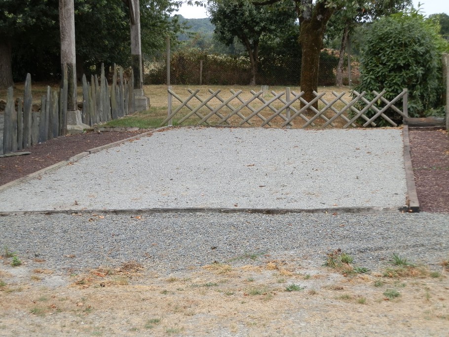 Terrain de pétanque à votre disposition