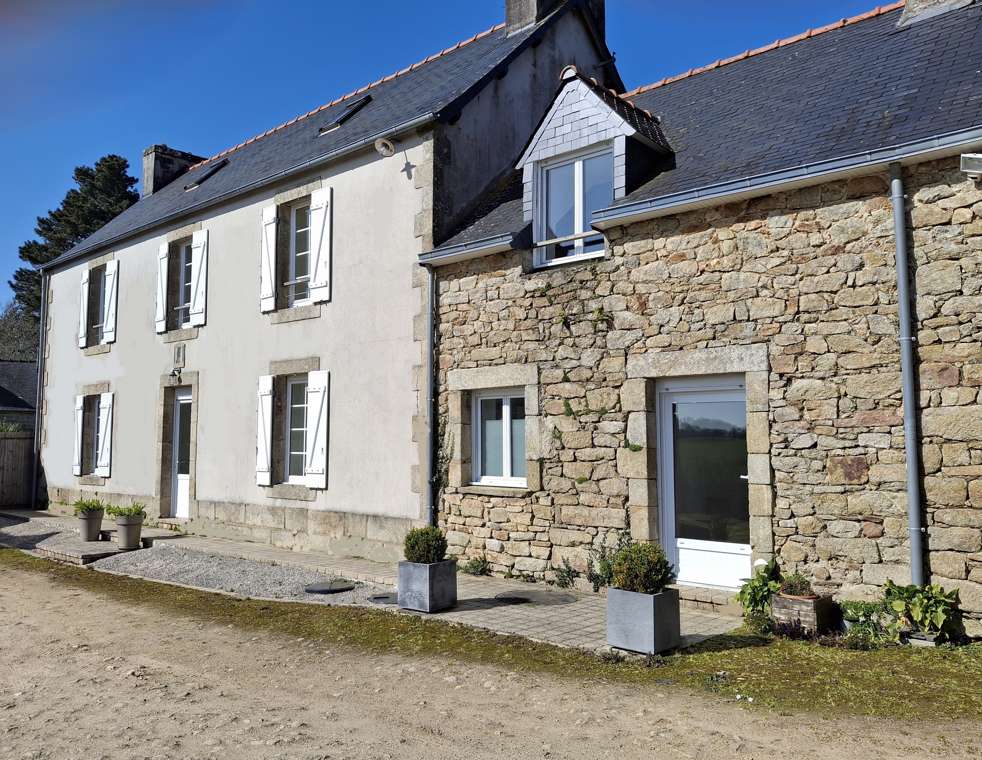 façade de la maison