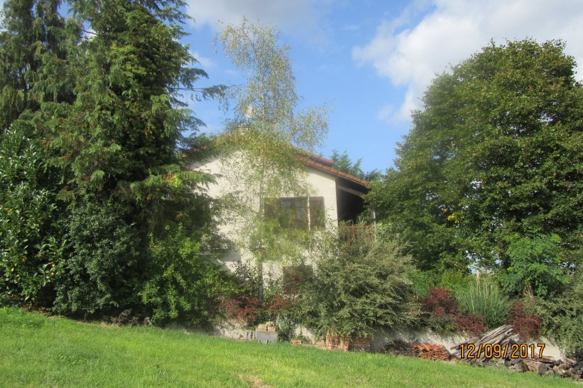 Le pignon coté vigne.