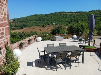 Terrasse avec vue