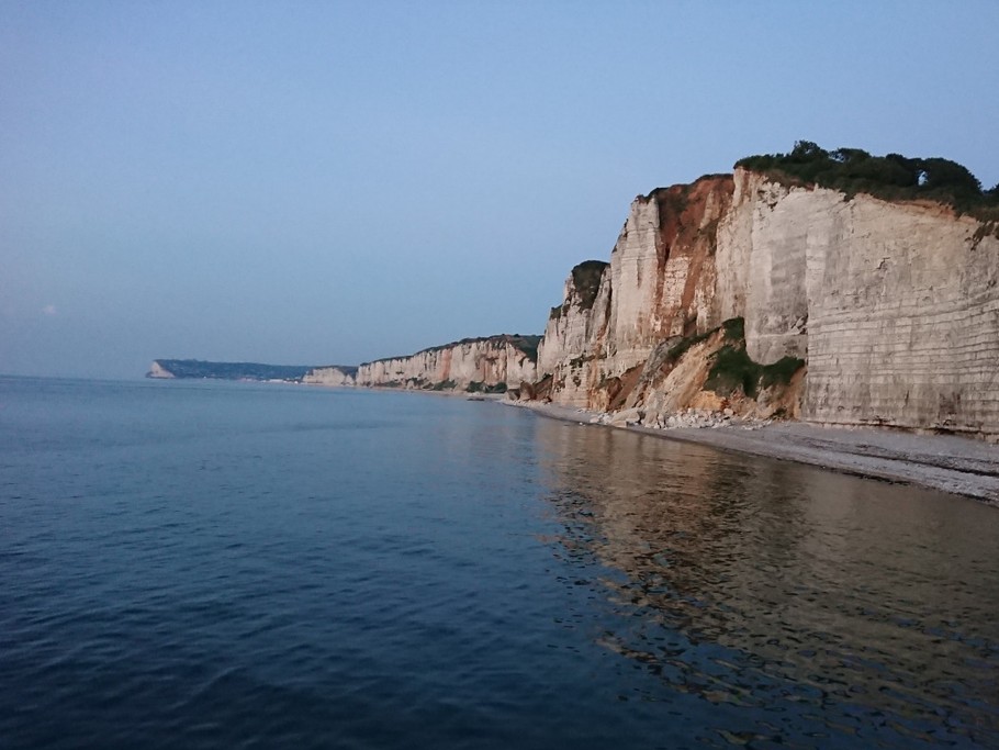 les falaises vers Fécamp