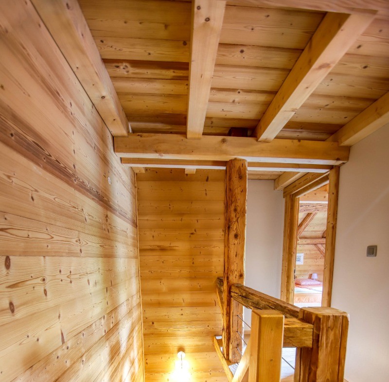 couloir desservant les chambres