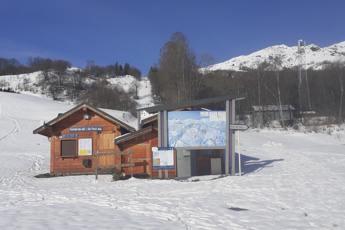 Station de ski les Bottières domaine des Sybelles ( La Toussuire, Le Corbier, Saint Sorlin)
