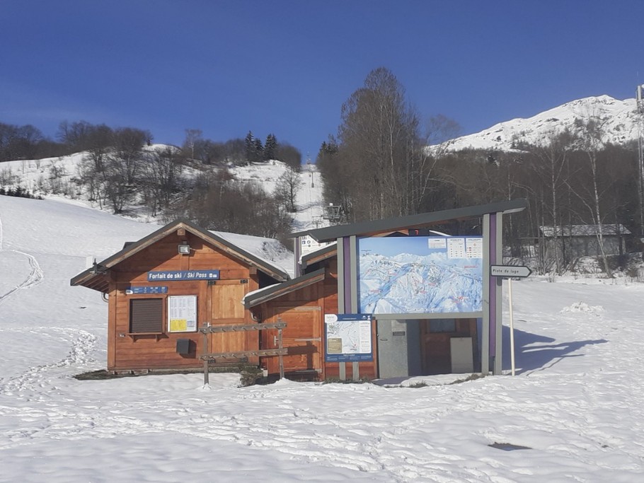 Station de ski les Bottières domaine des Sybelles ( La Toussuire, Le Corbier, Saint Sorlin)