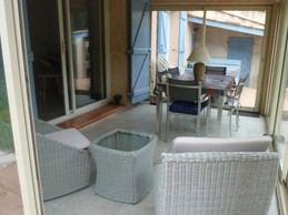 Villa Aljuco, véranda exposée sud