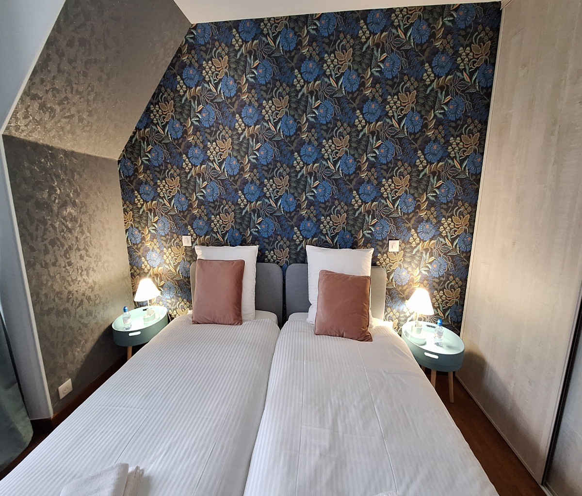 Chambre bleue au 1er étage