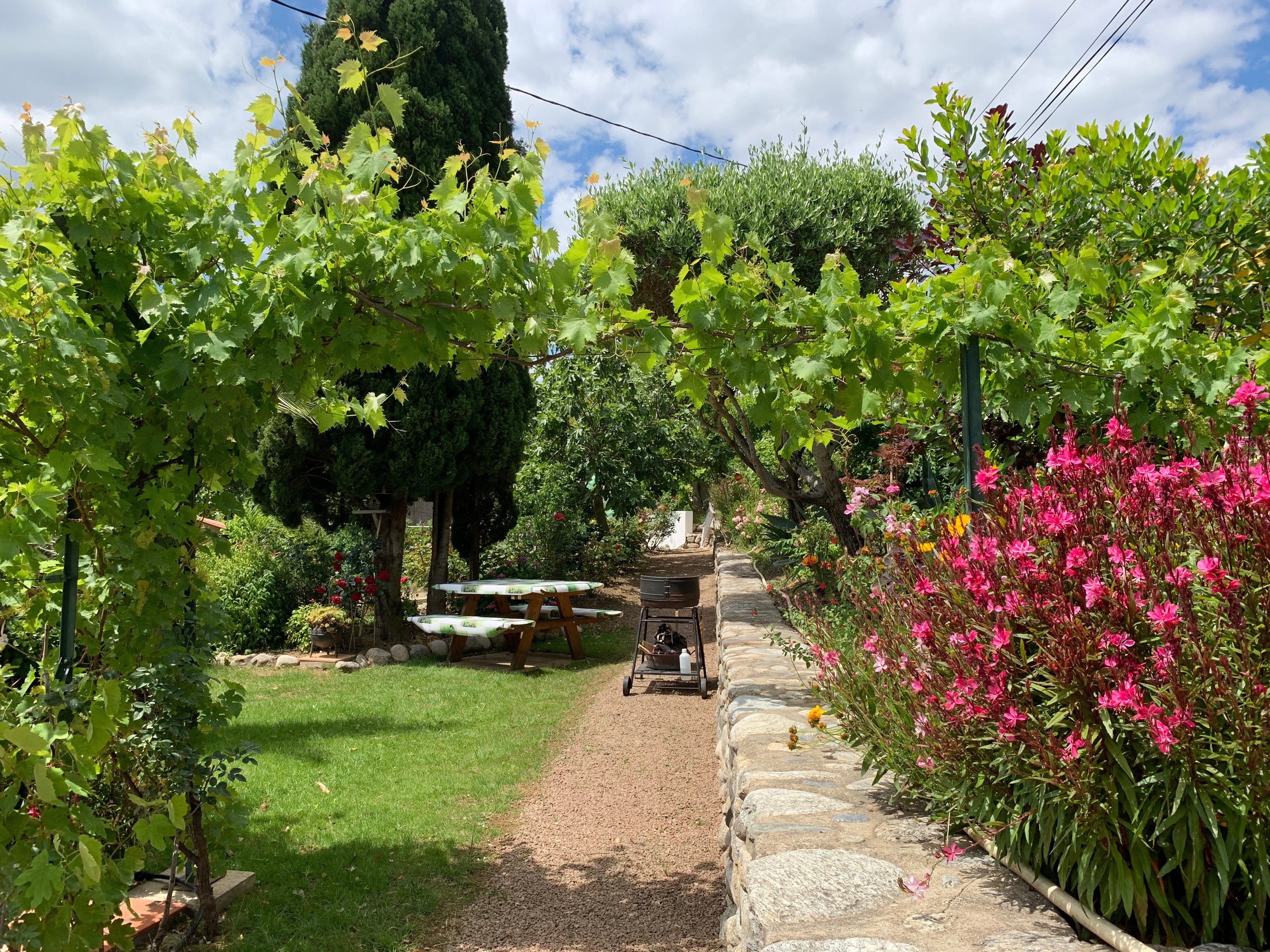 Outside private area