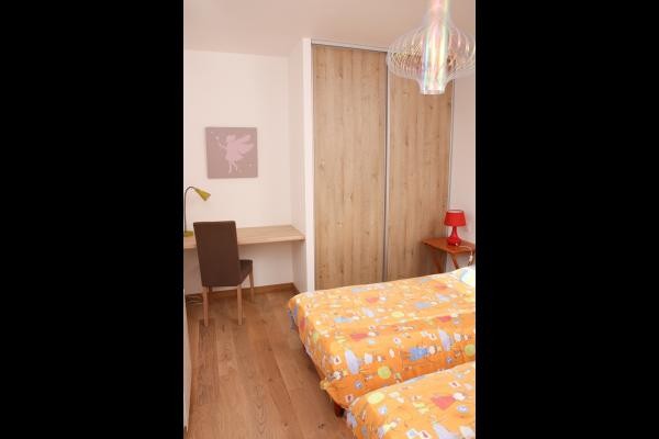 Ker Zen - Location - Pléneuf-Val-André - 1er étage - Chambre lits jumeaux 2x90cm