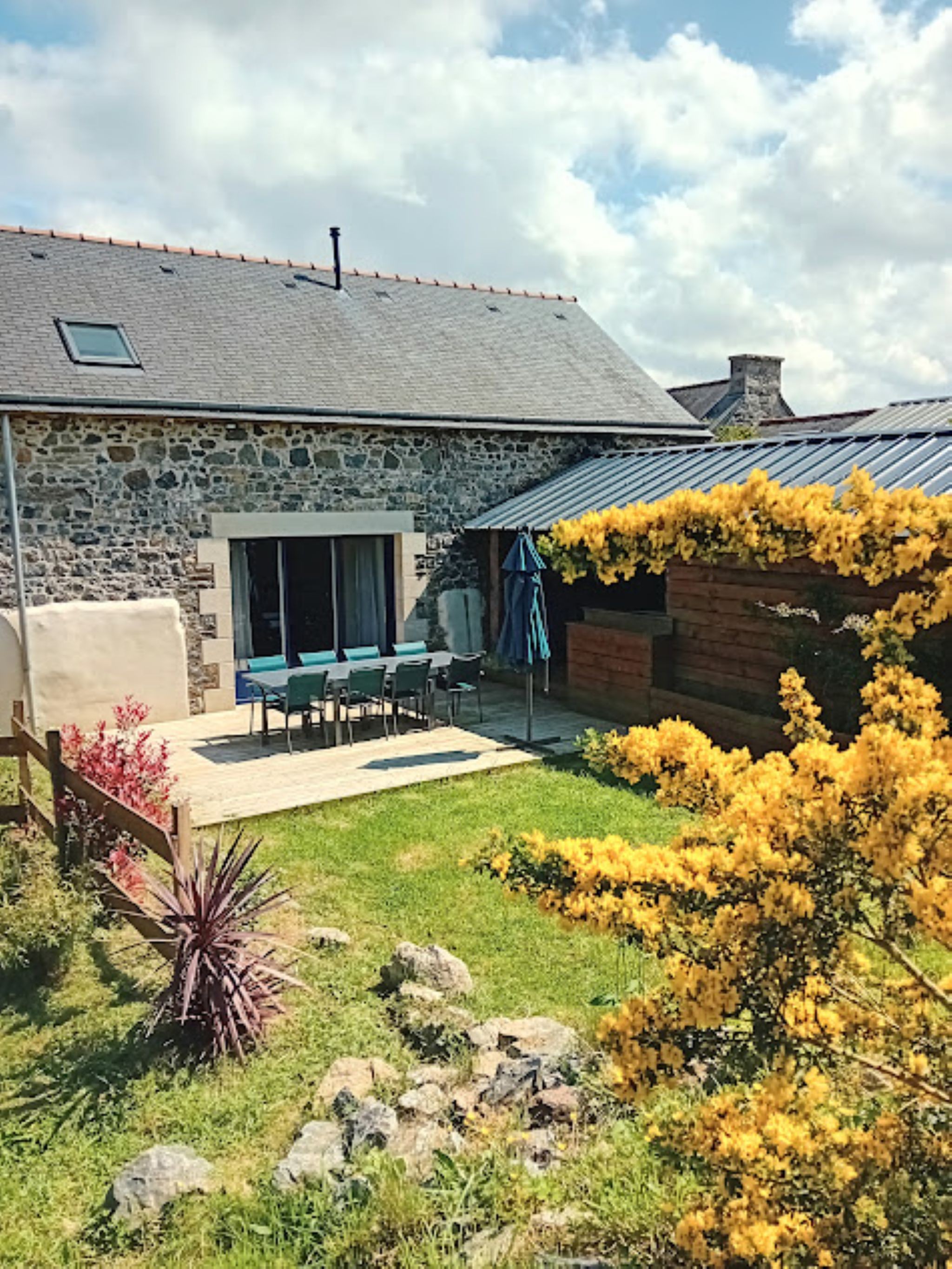 la terrasse découverte
