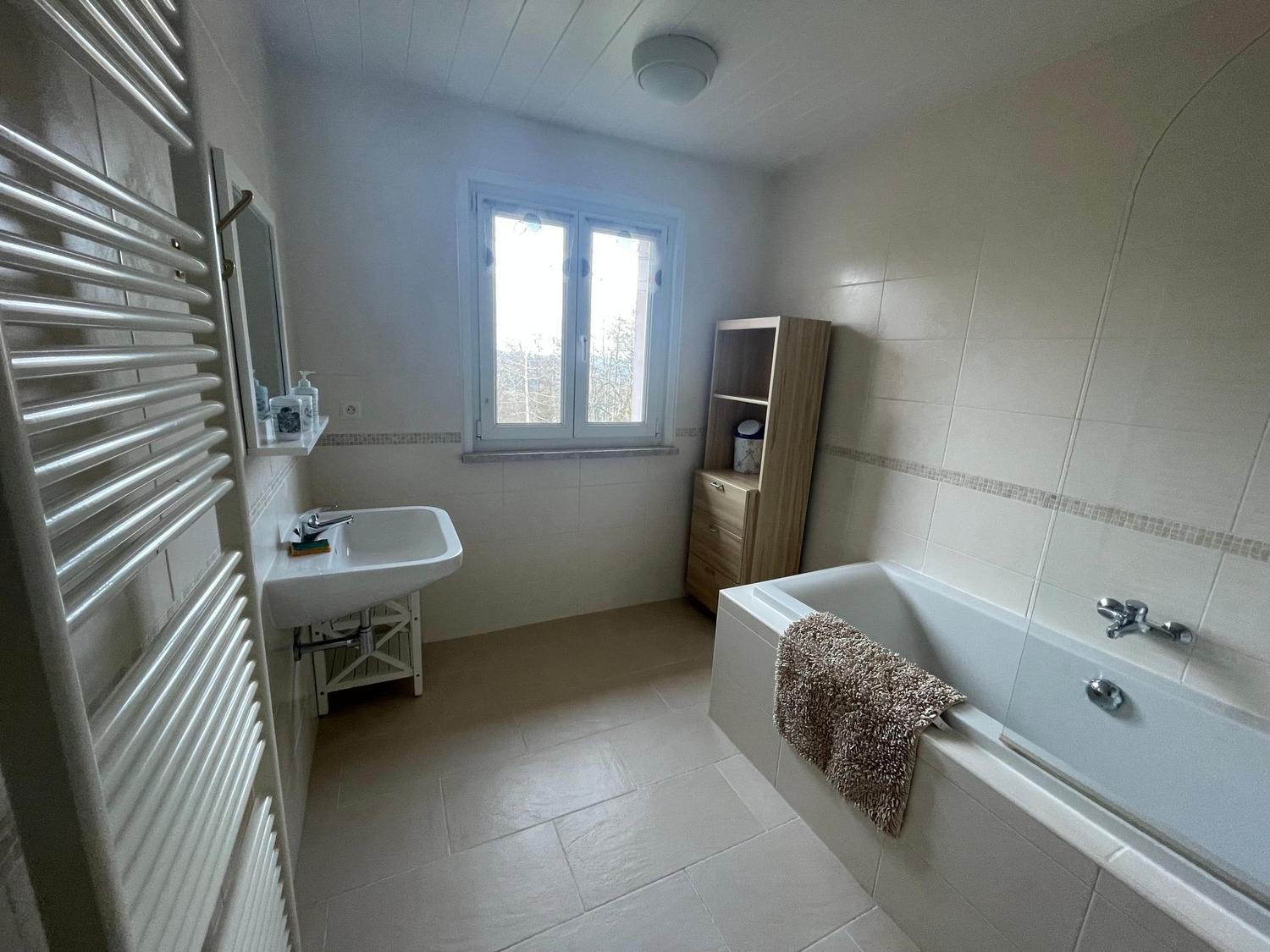 Bathroom - Gîte Le Sapin à Anould - Nature and mountain holidays for 4 people