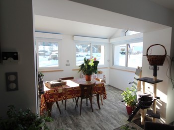 Véranda petit déjeuner - Les Clés de Xoulces