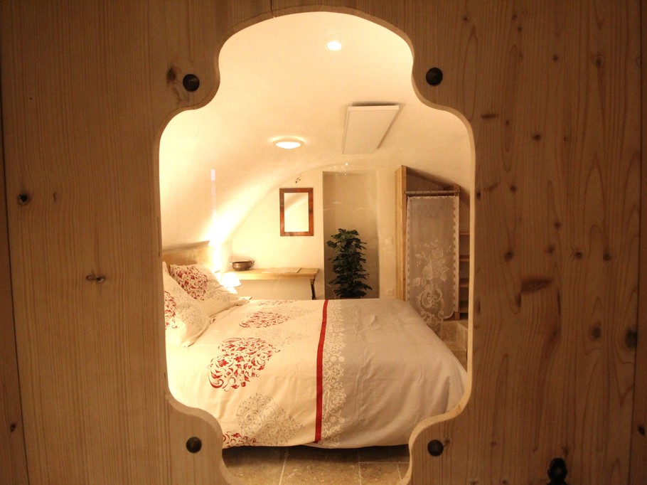 Espace chambre atypique - Appartement tout confort avec jacuzzi à Plainfaing