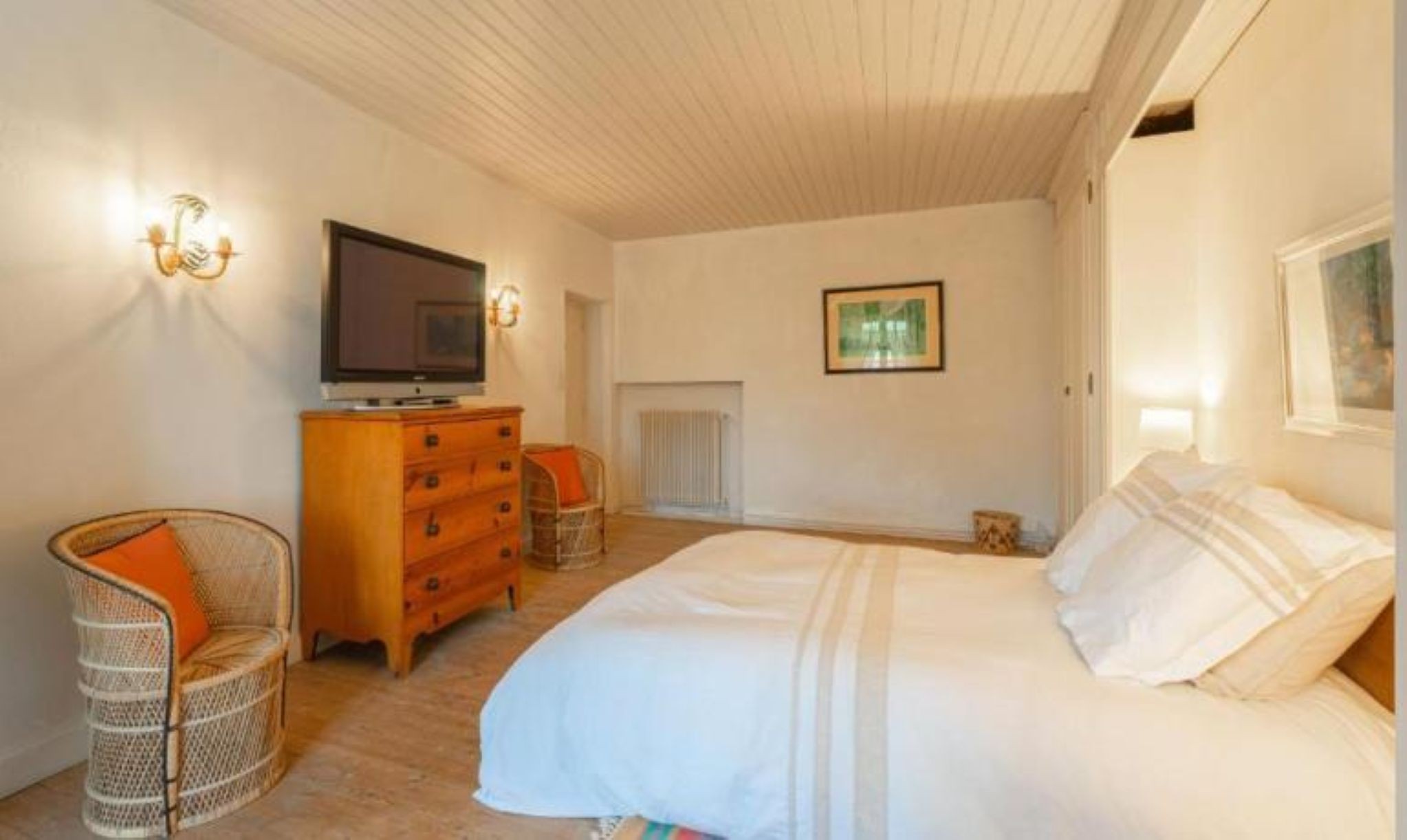 Chambre Daniel Gareshé pour 2 personnes au 1er étage de la Maison Gareshé en Charente maritime