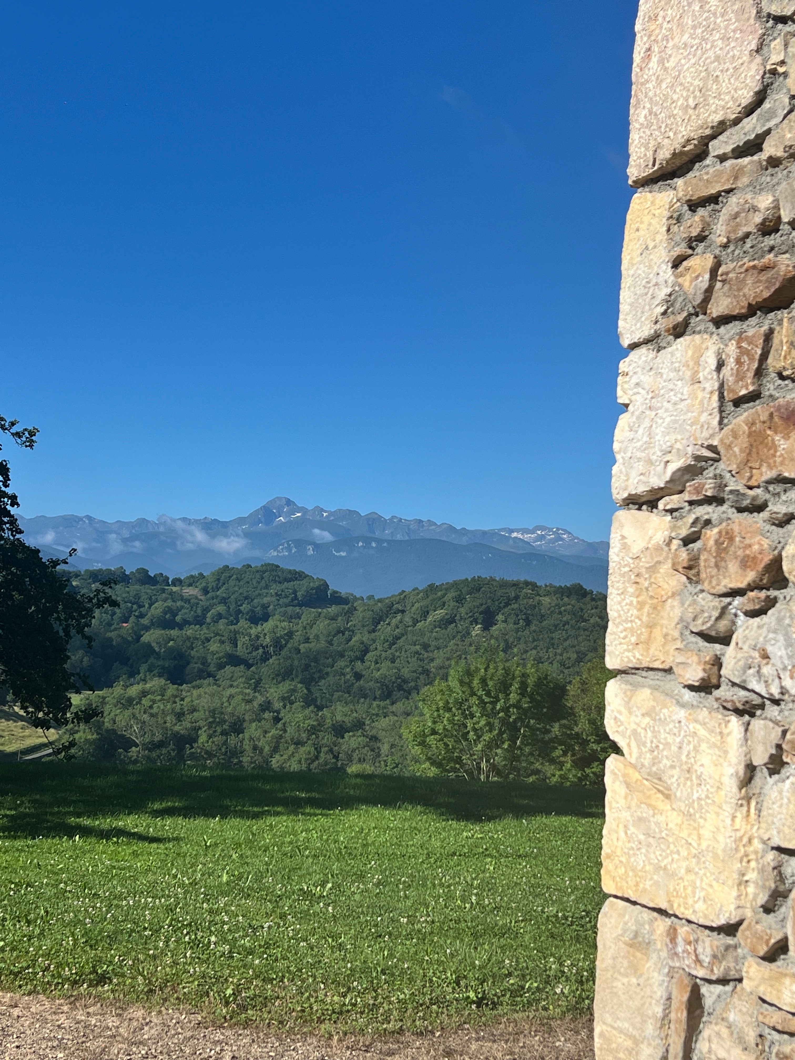 Mont Valier depuis gite de Caville