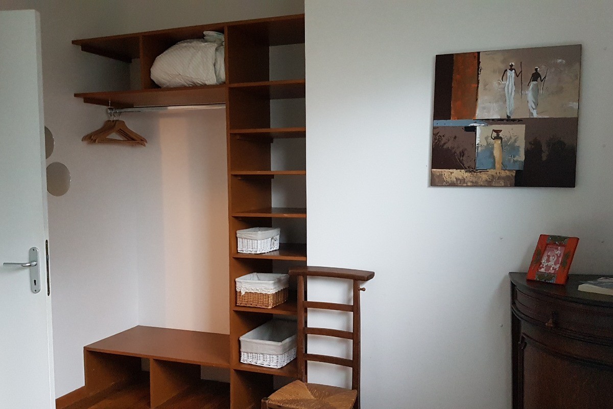 Dans la chambre double du RDC