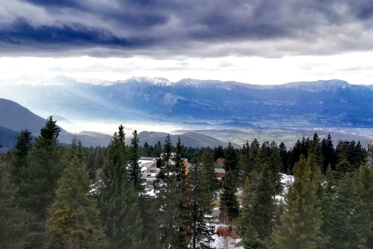 Vue sur la vallée