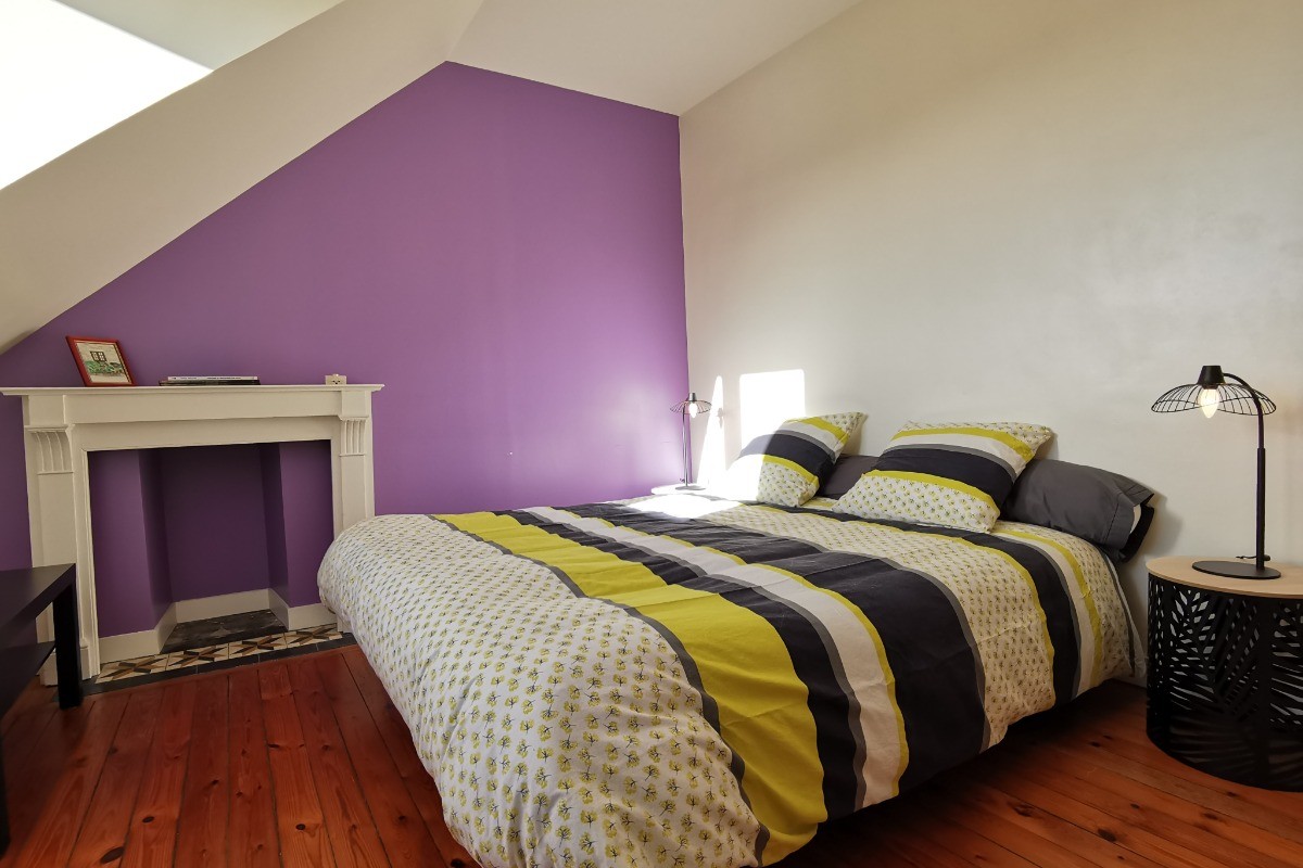 Etage: Chambre 1 avec lit 160
