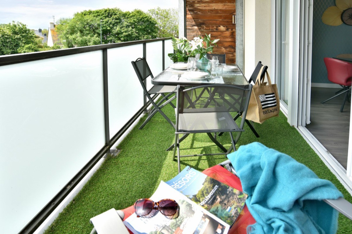 Balcon exposée plein sud