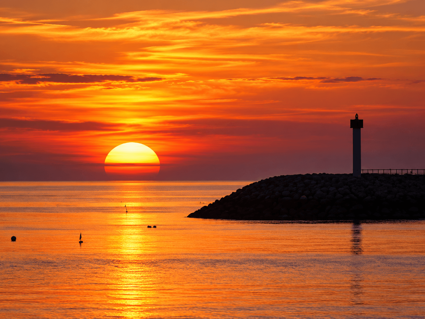 Coucher de soleil Erquy