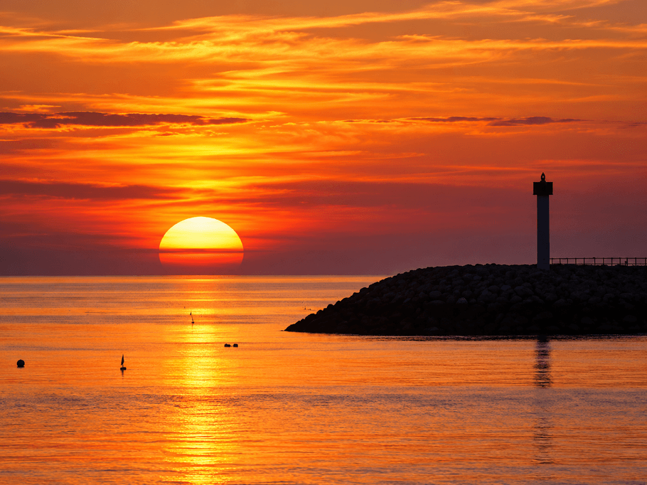 Coucher de soleil Erquy