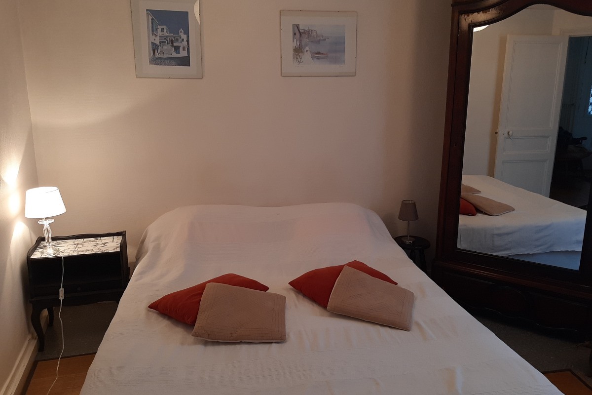 chambre double avec vue sur le port