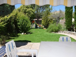 terrasse avec cour fermée