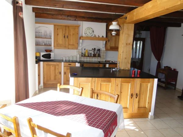 Pièce de vie /Gite le Pré de Lamia