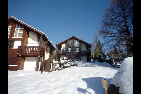 Résidence sous la neige