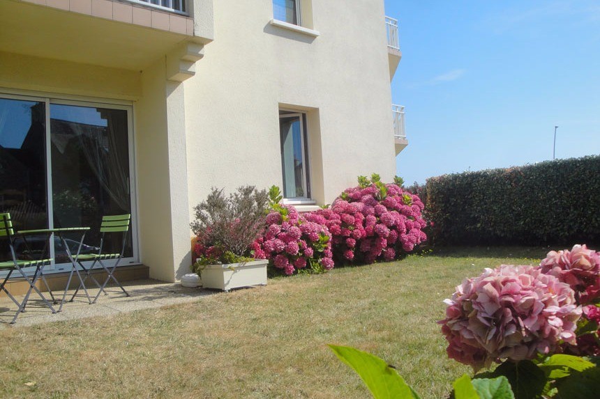 terrasse et jardin