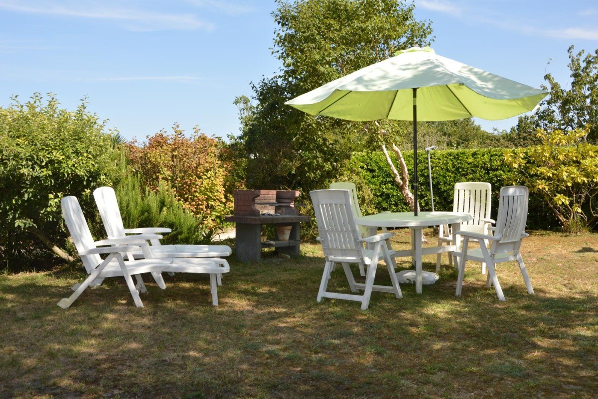 Espace jardin privatif à l'appartement