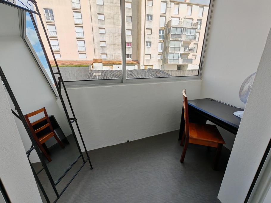 Loggia accessible from bedroom 1