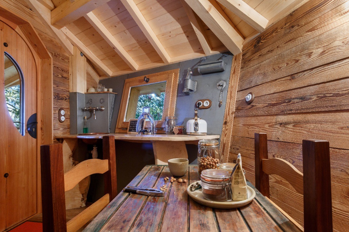 Intérieur Cabane "La Bordée"