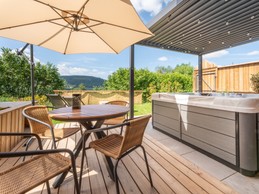 Terrace and its view - Rock And Wood, Epic Chalets