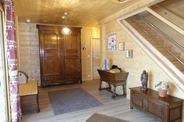 L'entrée avec baie vitrée