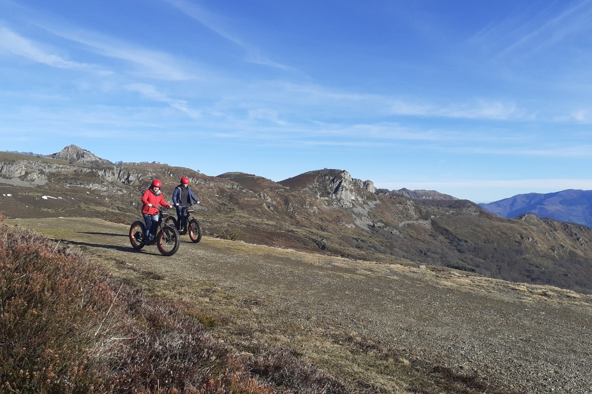 Trotinette électrique au Soulor